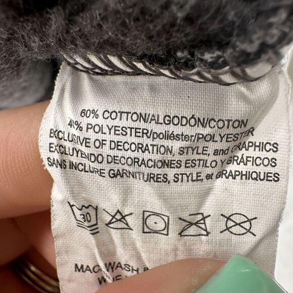 Nashville Predators Hoodie Womens XXL Gray V Neck NHL Fanatics Authentic Pro Top - Picture 7 of 7